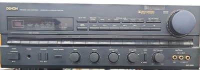 DENON AVC-2000 INTEGRATED AV SURROUND AMPLIFIER DOLBY SURROUND PRO LIGIC AC100V