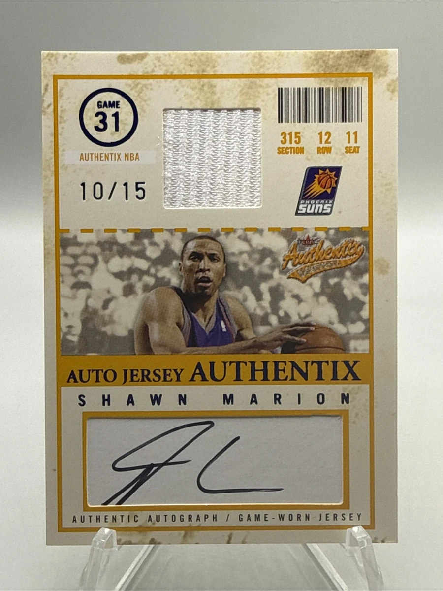 Shawn Marion Basketball Sports Trading Cards & Accessories 