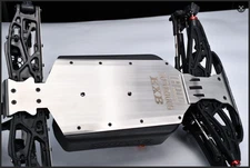 GPM Stainless Steel Chassis Guard Armor for ARRMA 1/8 6S NOTORIOUS V6 Outcast RC