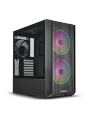 LIAN LI LANCOOL 216RX Black Steel / Tempered Glass ATX Mid Tower Computer PC ...
