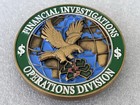 DEA Headquarters Operations Division Financial Investigations Drug Police Coin — photo 6
