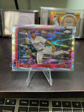 2025 Topps Chrome Raywave Refractor Rafael Devers #127 Red Sox