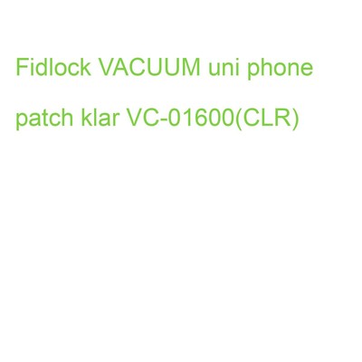 Fidlock VACUUM uni phone patch klar VC-01600(CLR) (4251207404115)