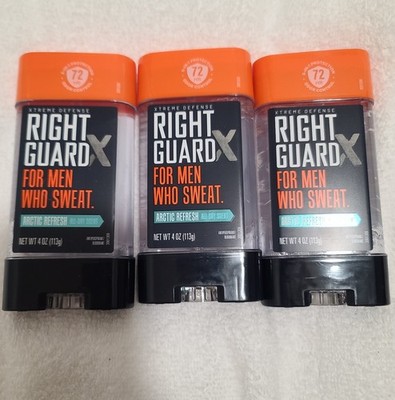 Right Guard Xtreme Defense Arctic Refresh Gel, 4 oz - PACK OF 3