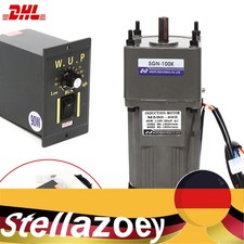 220V 1: 100 Wechselstrom-Getriebemotor mit Getriebe-Drehzahlregler für Industrie