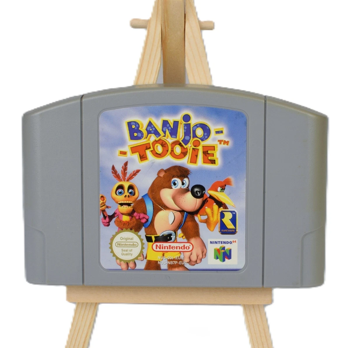 Jeu Nintendo 64 – BANJO-TOOIE – Version PAL EUR – Très Bon état (Boîte Et Notice Incluses)