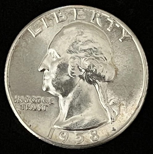 1958-P Washington Silver Quarter CH-BU