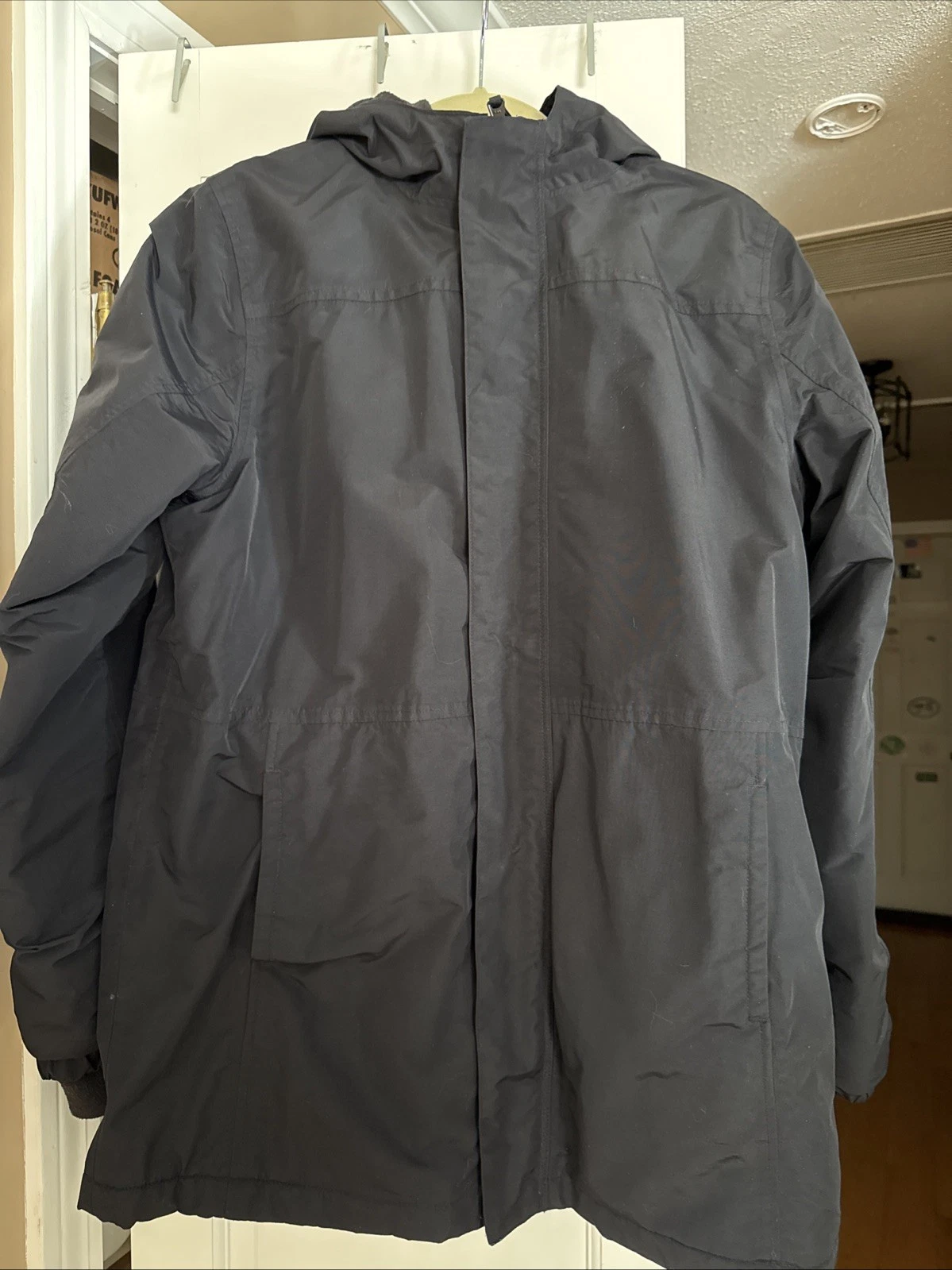 Kids Squall Waterproof Insulated Winter Jacket, Black,size XXL