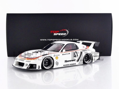 TOP SPEED 1/18 - MAZDA RX-7 LB-SUPER SILHOUETTE - 2024 TS0531 - Picture 1 of 12