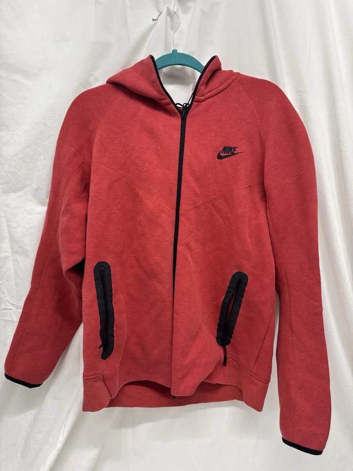 Nike Tech Fleece Windrunner Grey Full Zip Hoodie Jacket CU4489-063 Men's Size M, photo 3 of 5