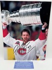 Patrick Roy Signed Montreal Canadians 8.5x11 Photo Nhl Hof Ad Coa 4x Sc Champion