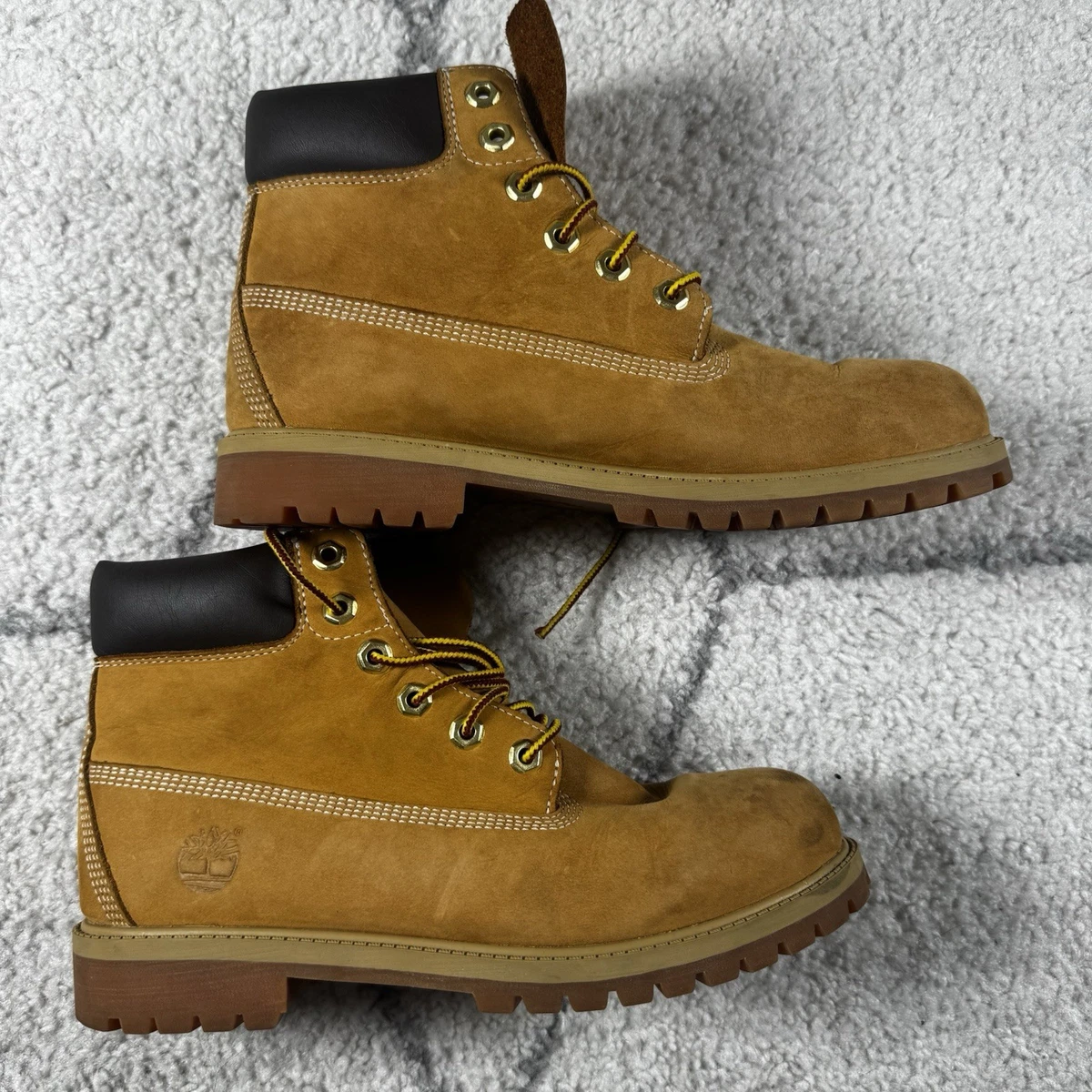 Timberland Roll Down Quilted Suede Boots Men’s 8.5 Rare Beige Brown Timberland Suede Boots for Men for Sale | Shop New & Used  main image 4