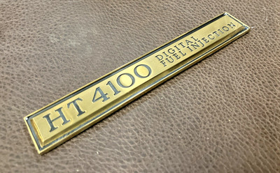 1982 1983 1984 Cadillac ElDorado HT 4100 Digital Fuel Injection Fender Emblem