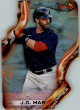 2021 Bowman's Best Heatwave Die Cuts #HW20 J.D. Martinez - BB