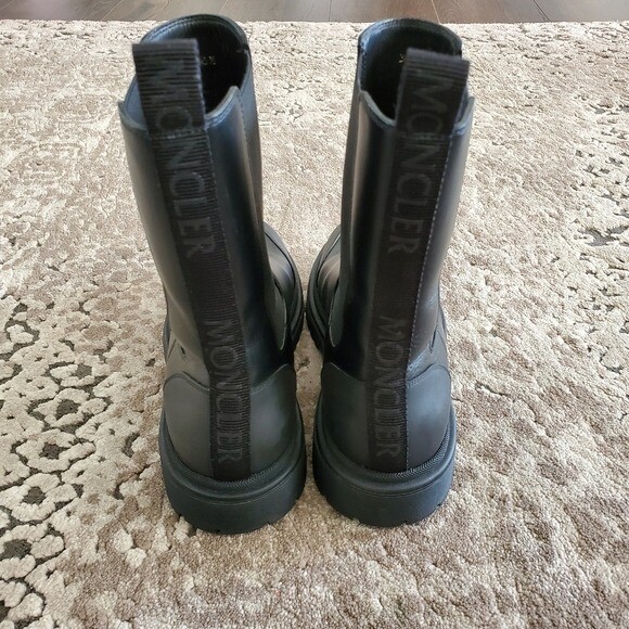 Moncler Black Patty Chelsea Leather Boots Size 36.5 | eBay Moncler Black Patty Chelsea Leather Boots Size 36.5 | eBay