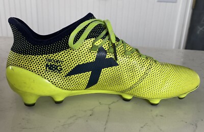 Adidas X 17.1 FG TECHFIT NSG Yellow US Size 11 Mens Non Stop Adidas X 17.1 FG TECHFIT NSG Yellow US Size 11 Mens Non Stop