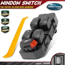 New Front Driver Left Side Power Window Switch for Pontiac G6 2005-2009 22626530