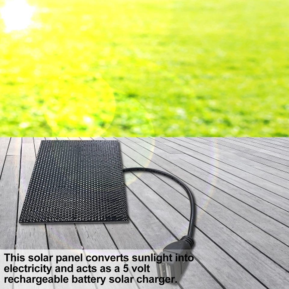 Solar Panel Powered Fan Portable Mini USB Solar Fan Cooling Ventilation Fan UK - Image 4 of 4