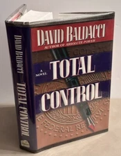 Total Control by David Baldacci 1997 First Edition HCDJ Author Signed