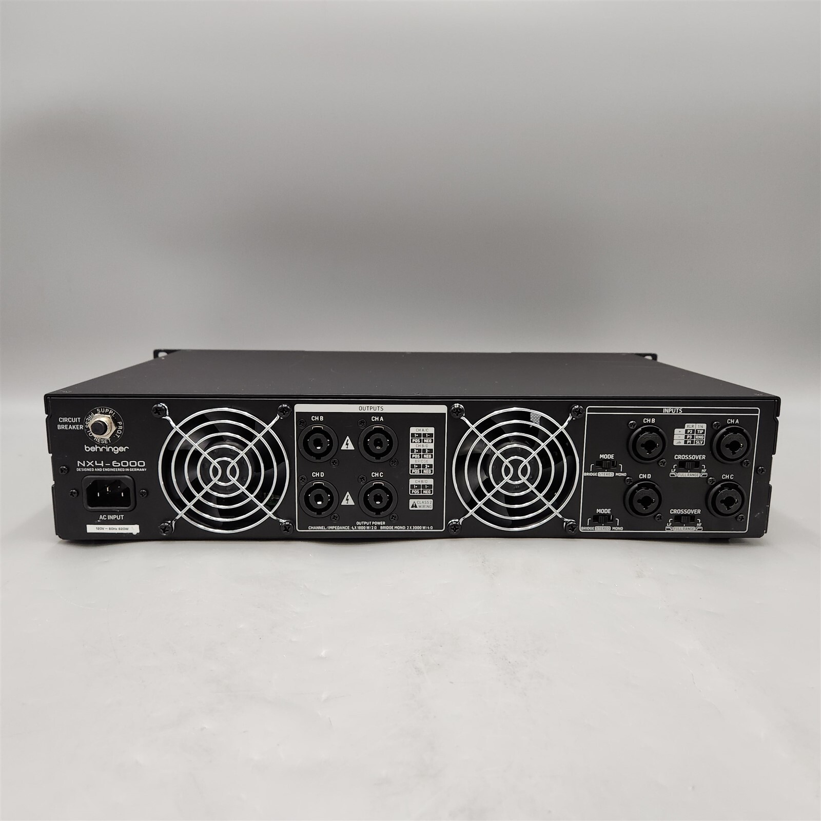 Behringer NX46000 Power Amplifier [NX46000] Distintec