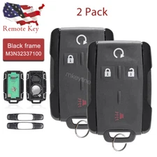 2 For 2014 2015 2016 2017 Silverado 1500 2500 3500 HD Remote Car Keyless Key Fob