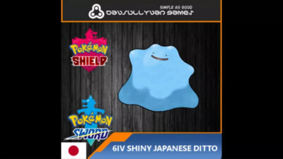 Mesuda Method SHINY 6IV Ditto! (READ DESCRIPTION!)