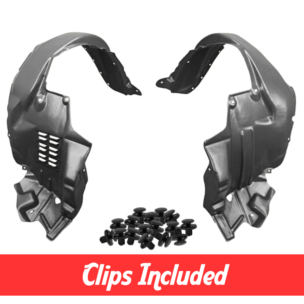 RAV4 Body Parts New Driver & Passenger Side Fender Liner Set For