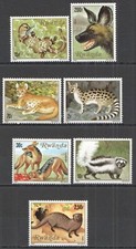 WB403 1981 RUANDA FAUNA ANIMALES SALVAJES MNH