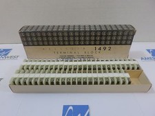 New open box 47 of 50 pieces Allen Bradley terminal blocks 1492-F6  