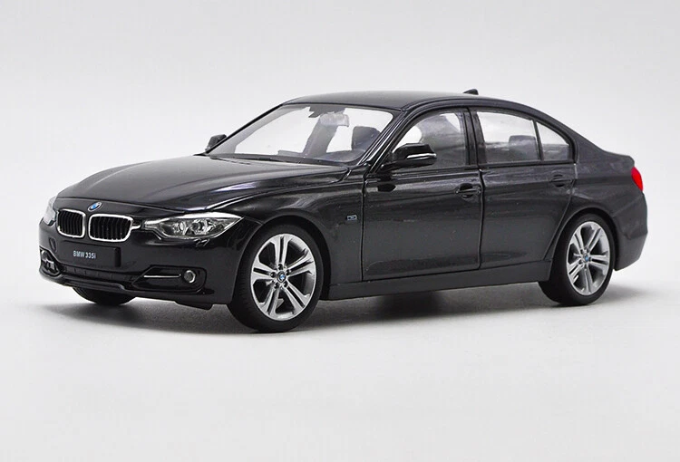 Welly 1:24 BMW F30 335i Black Diecast Model Car Vehicle New in Box