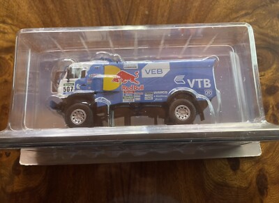 UNUSED KAMAZ 4326 TRUCK DAKAR RALLY SCALE MODEL 1:43 WITH BUBBLE BUT NO BROCHURE