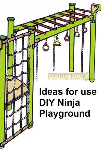 Heavy Duty Aluminium Trapeze Grips Ring or Triangle DIY Ninja Playground Course - Bild 2 von 5
