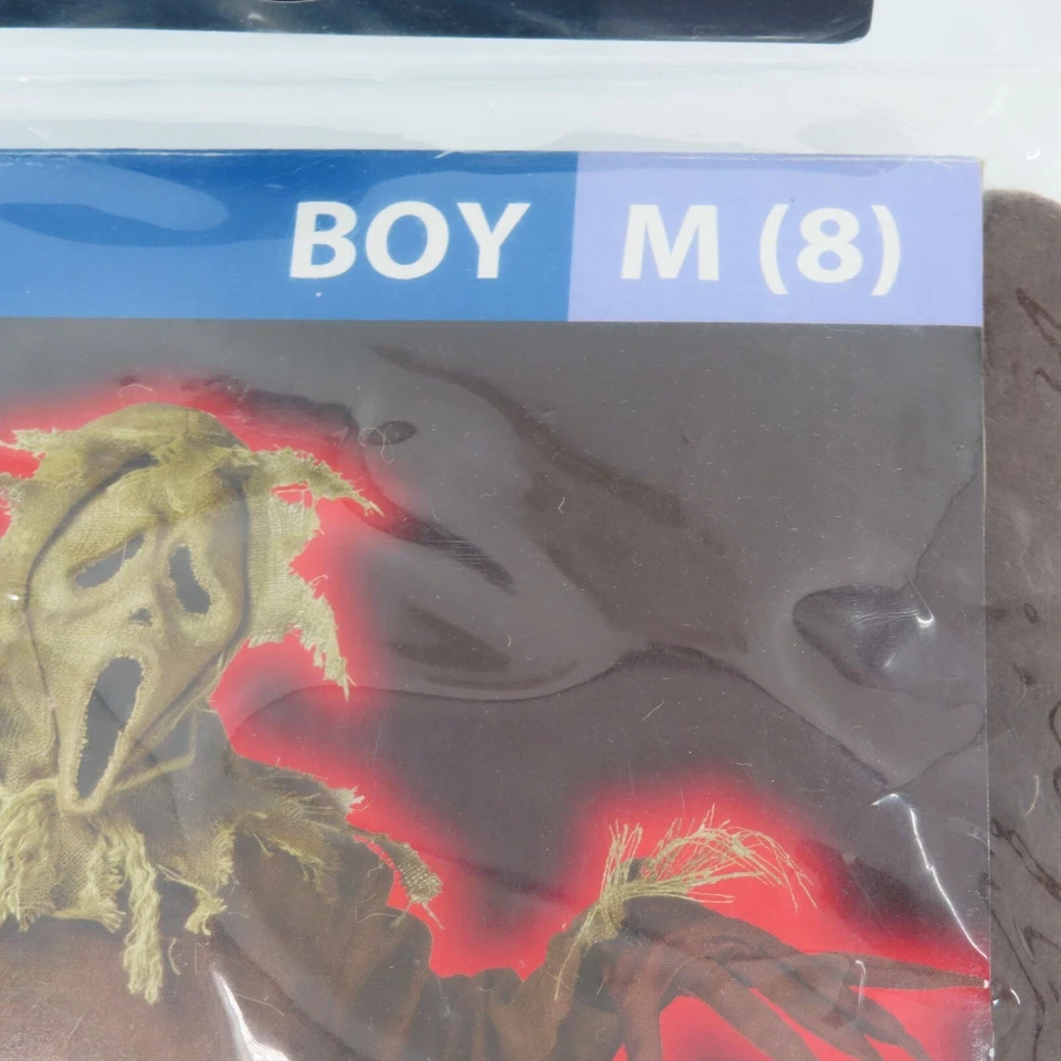 Máscara Disfraz Scream 4 Espantapájaros GhostFace Niños Mediana 8 Horror Divertido Mundo Foto 4 de 4