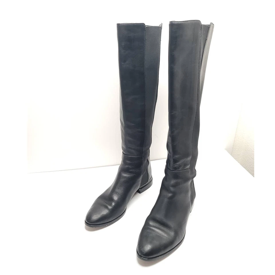 EMPORIO ARMANI Icon Botas Cuero Brillante Talla 39 Eur/8.5 US Foto 2 de 4