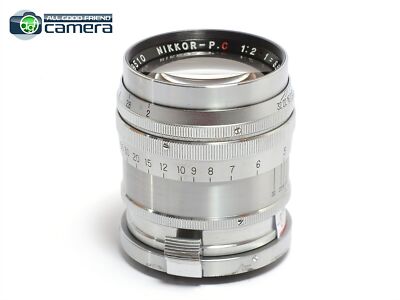 Nikon Nippon Kogaku Nikkor-P.C 8.5cm 85mm F/2 Lens for Contax RF