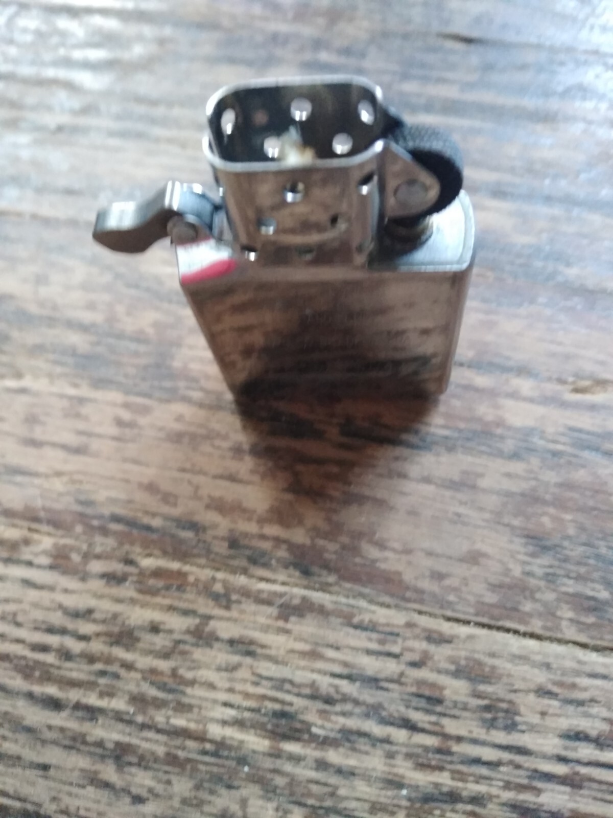 Worn America Flag Zippo