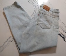 Vintage Levi's 560 Loose Fit Light Wash Jeans 34x28 Denim Jeans Made in USA