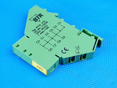 BTR Metz connect potential distributor PV10 F10 feed-through terminal blocks 110720