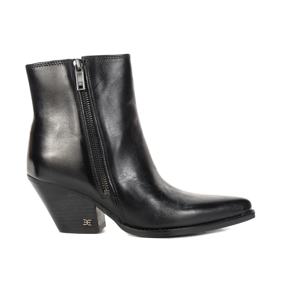 Черные кожаные ботильоны Sam Edelman Jane I2823L1001 38590₽