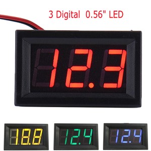 DC-Voltmeter-0-56-039-039-LED-Digital-Volt-Meter-Gauge-Battery-Charge-Indicator-Tester