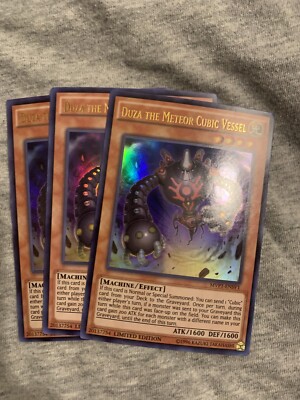 X3 Duza the Meteor Cubic Vessel NM (1st Ed.) MVP1-ENSV1 Ultra Rare Card X3