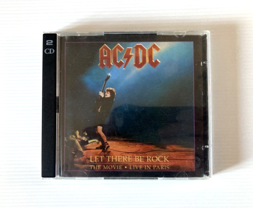 AC/DC Let There Be Rock Live in Paris 2 x CD East West [1981] VG BON SCOTT - Afbeelding 1 van 4