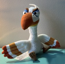 Disney Lion King Broadway Plush ZAZU White Bird Stuffed Animal 9" Tall Toy