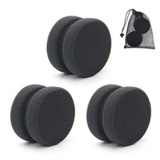 Paint Sponge Applicator 3Pcs, Black Detail Painting Sponge Double-Side Art