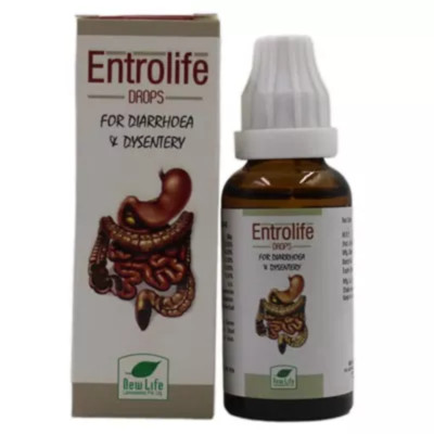New Life Entrolife Drops (30ml) Homeopathic Free Shippi