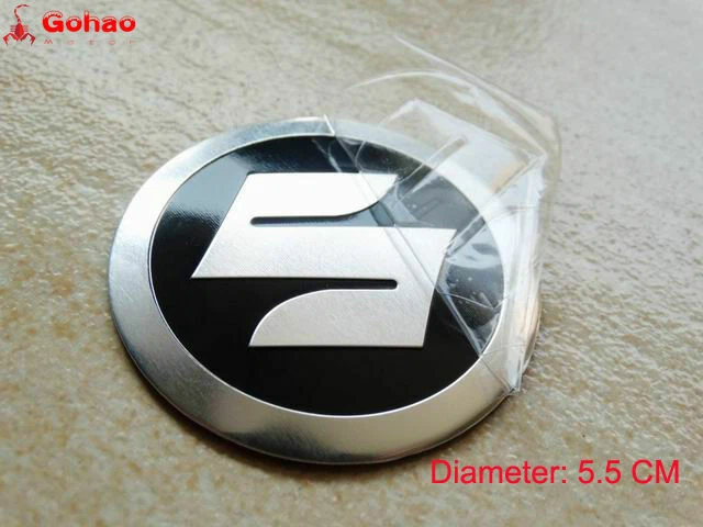 2x Calcomanías emblema guardabarros tanque combustible gasolina aluminio redondo S para Suzuki 2,2 pulgadas Foto 2 de 3