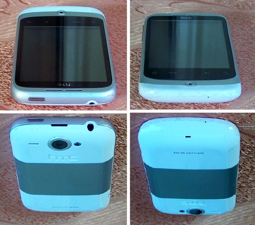 Original HTC Wildfire A3333 Smartphone Android 3G 5.0MP White-Silver Metallic - Picture 3 of 14