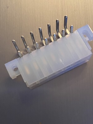 46 x MOLEX 39-29-1148 Stiftleiste, rechtwinklig, 94V-2, Strom, Wire-to-Board, 4.2