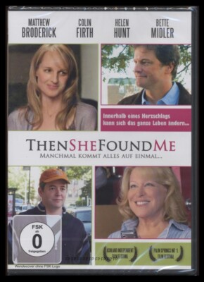 DVD THEN SHE FOUND ME - MATTHEW BRODERICK & HELEN HUNT - Romantik-Komödie * NEU