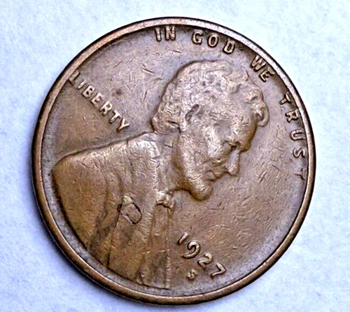 1927-S Lincoln Wheat 1c ~ VF+ / EF??  ~Sharp Wheat Lines ~ Nice! ~ D52
